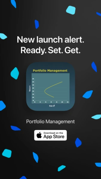 Portfolio Management launch artwork