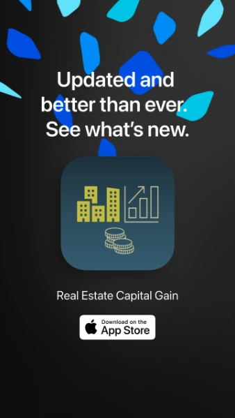 Real Estate Capital Gain launch artwork
